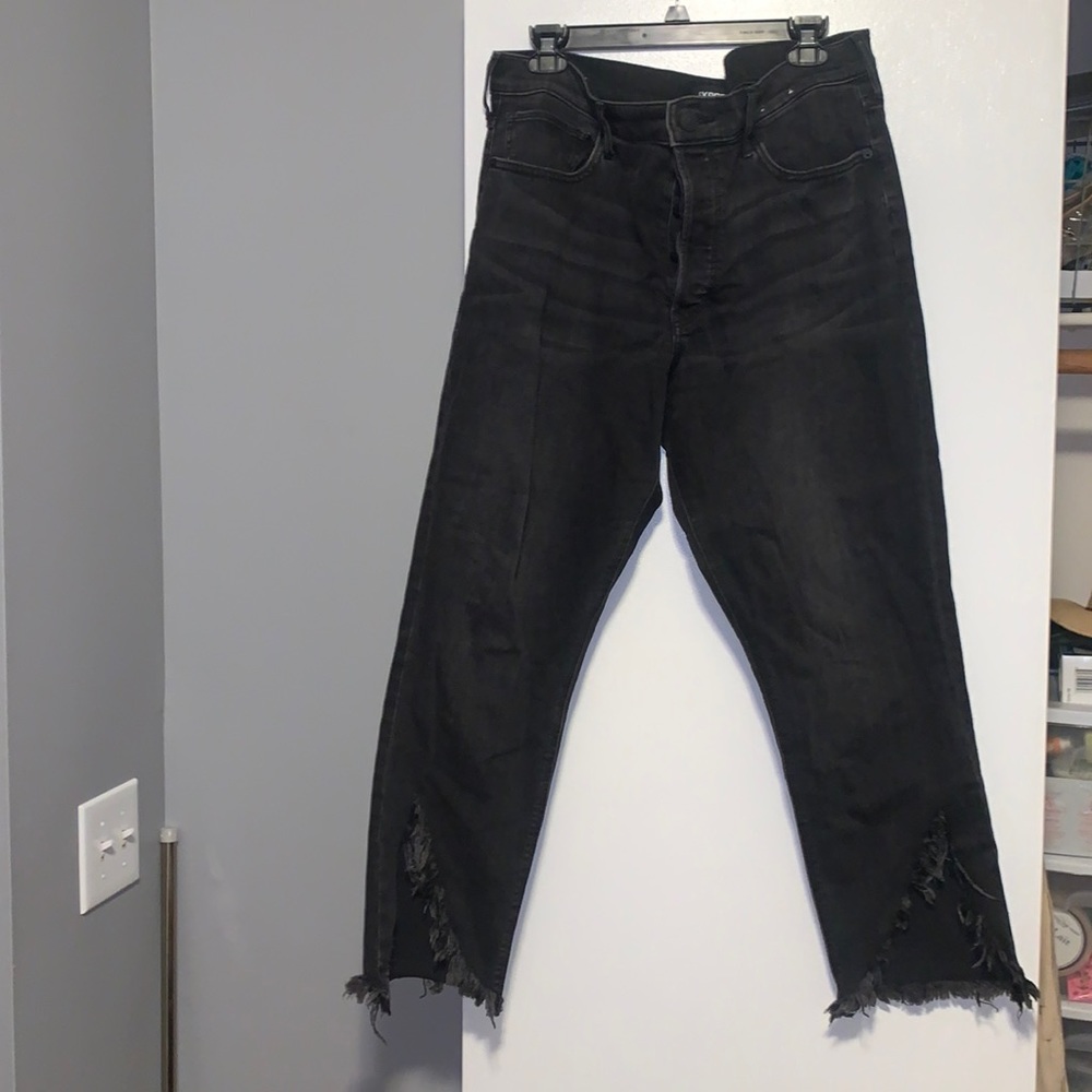 Express black jeans